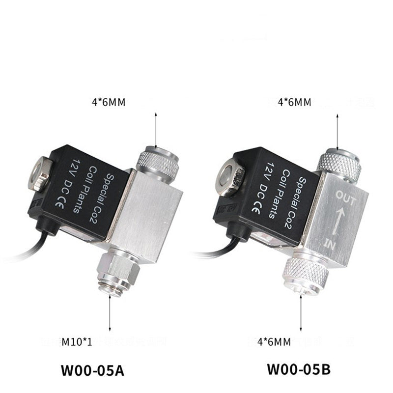Aquarium CO2 Low Temperature Solenoid Valve DIY Automatic Switch Solenoid Valve