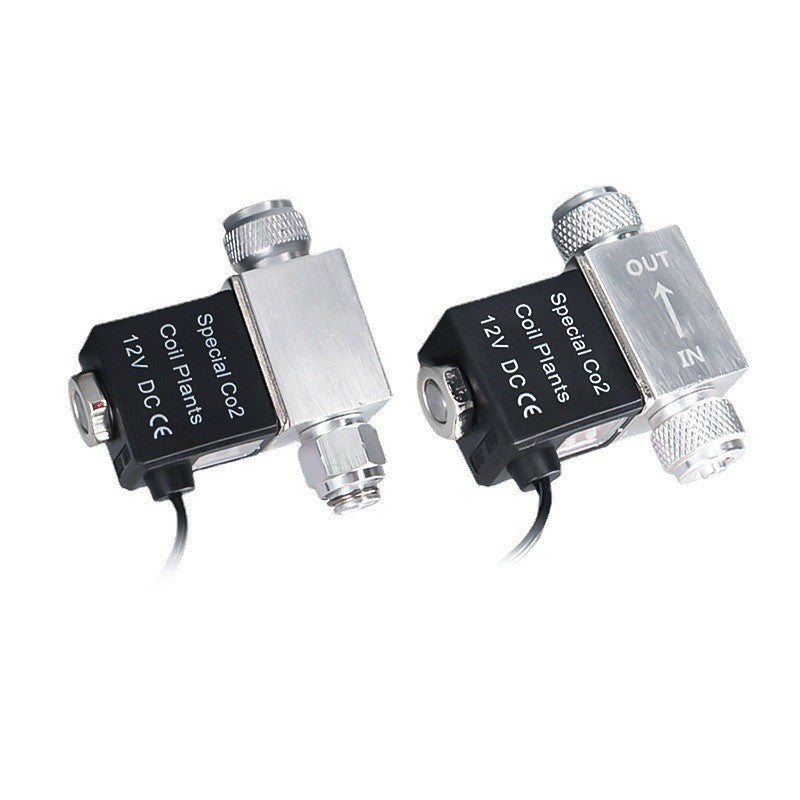 Aquarium CO2 Low Temperature Solenoid Valve DIY Automatic Switch Solenoid Valve