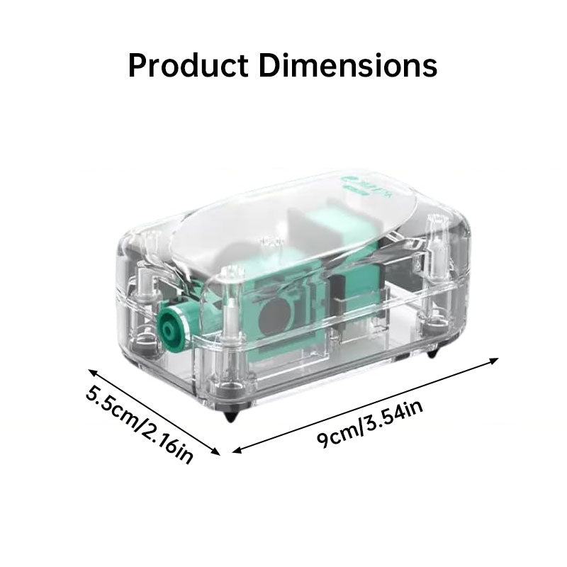 Super Quiet Aquarium Air Pump, Ultra-Low Noise Silent Operation with Adjustable High-Power Bubbler for Fish Tanks