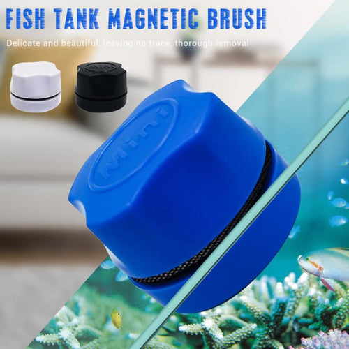Aquarium Fish Tank Magnetic Clean Brush Glass Window Algae Scraper Cleaner Plastic Sponge Accessories Scrubber Cleaner Brush Hot