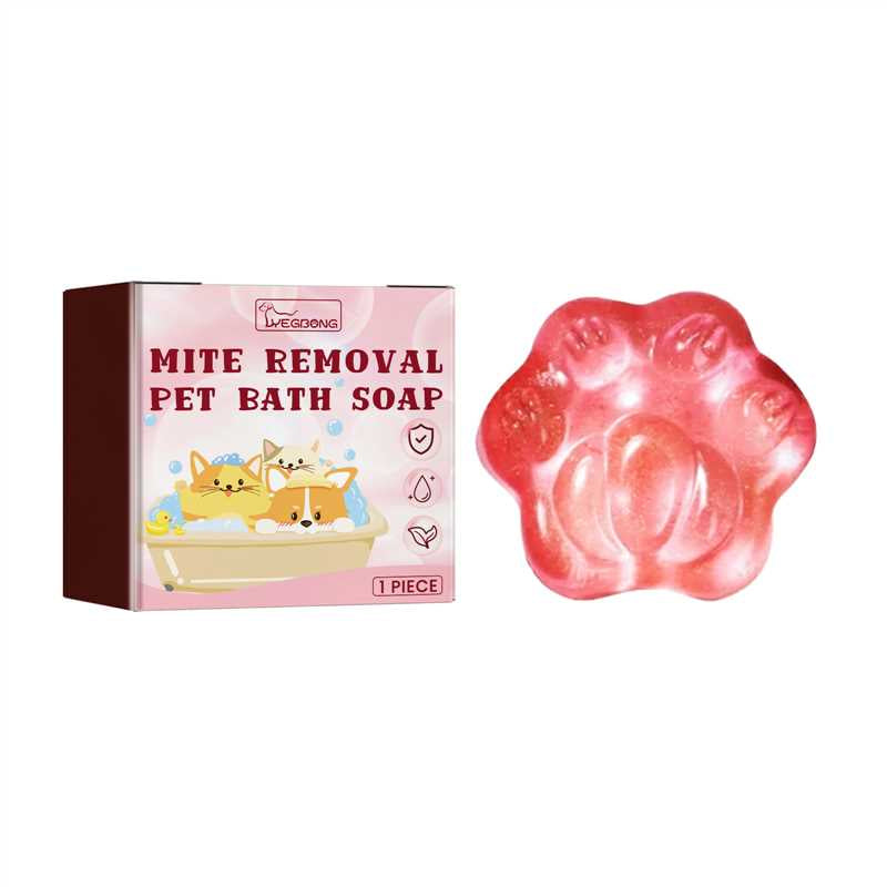 Pet Grooming Soap for Cats & Dogs – Coconut Oil & Glycerin, Relieves Itchy Skin