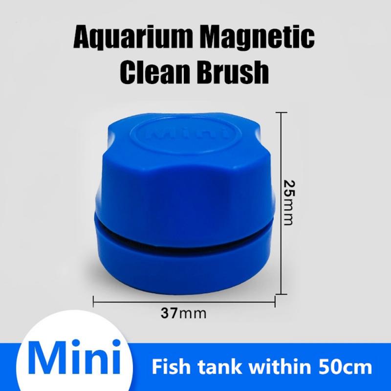 Aquarium Fish Tank Magnetic Clean Brush Glass Window Algae Scraper Cleaner Plastic Sponge Accessories Scrubber Cleaner Brush Hot