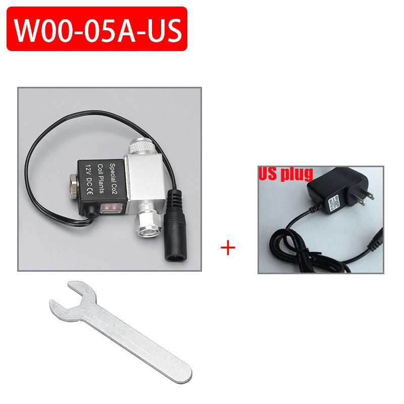 Aquarium CO2 Low Temperature Solenoid Valve DIY Automatic Switch Solenoid Valve