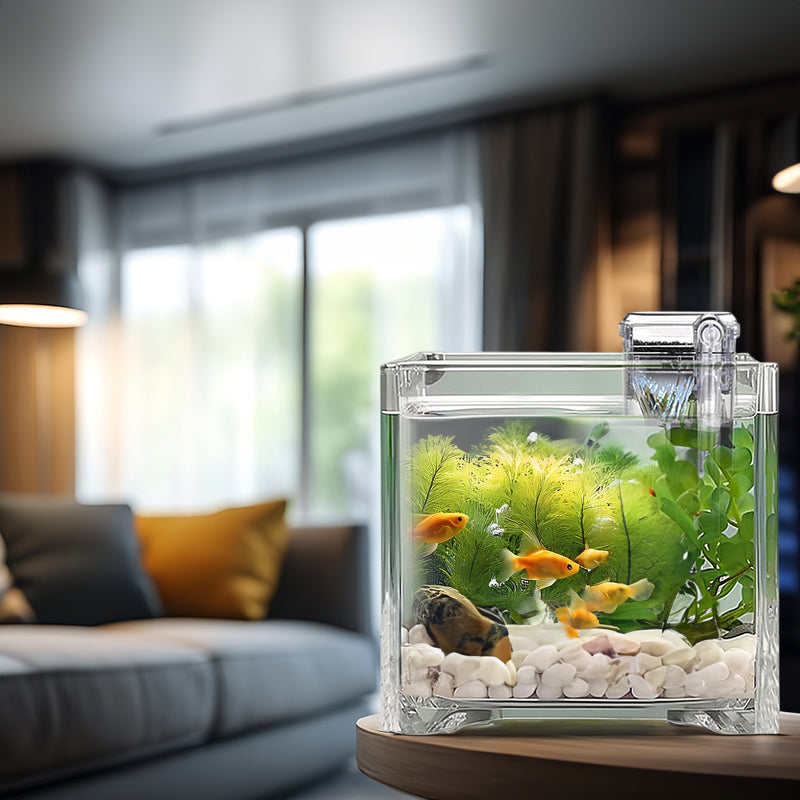 USB Hanging Aquarium Filter 2.5W 250L/H – Adjustable Flow, Plug & Play