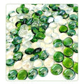 Decorative Super Shiny Glossy Glass Pebbles Stone for Vase Fillers