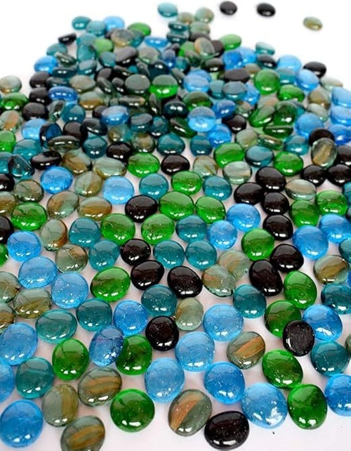 Decorative Glossy Finish Glass Stones for Indoor & Outdoor Decoration